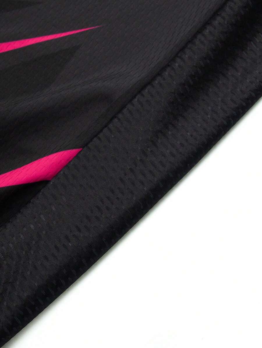 Camisa de Ciclismo Feminina Neon Pink Pro