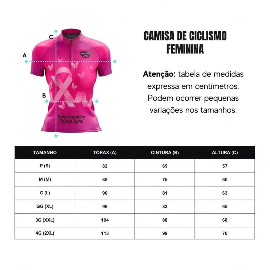 Camisa de Ciclismo Feminina Wonder Ride